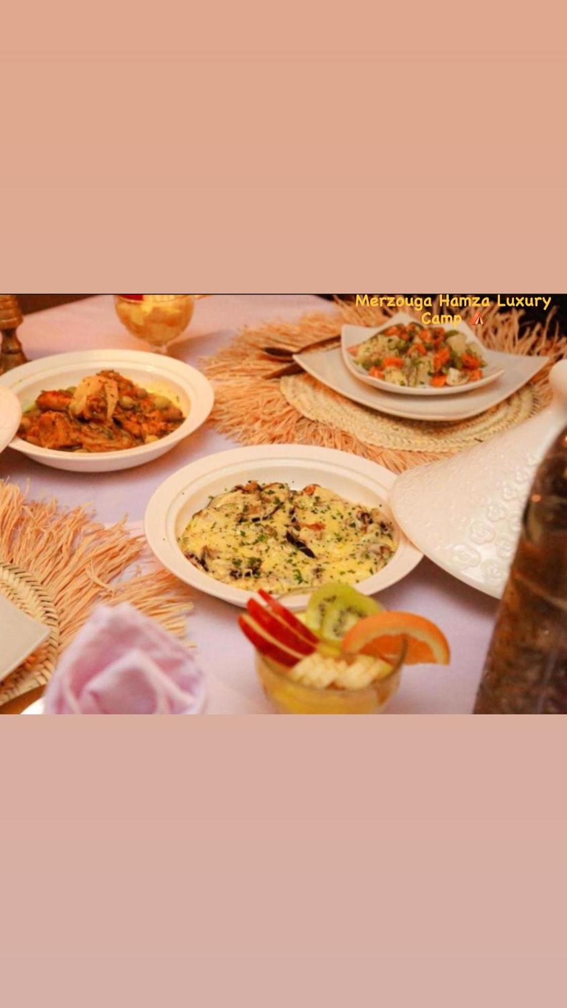 Merzouga Hamza Luxury Camp Eksteriør billede