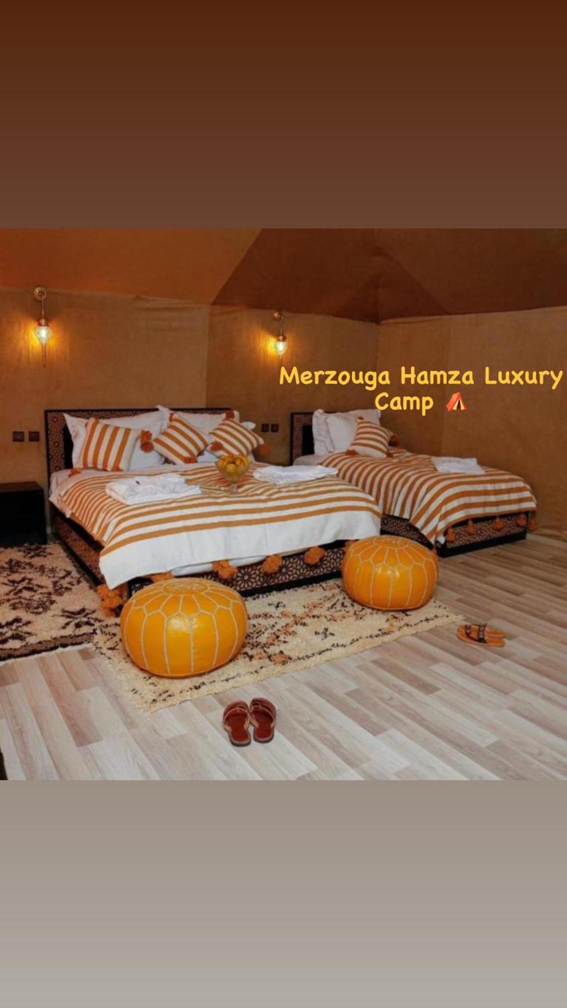 Merzouga Hamza Luxury Camp Eksteriør billede