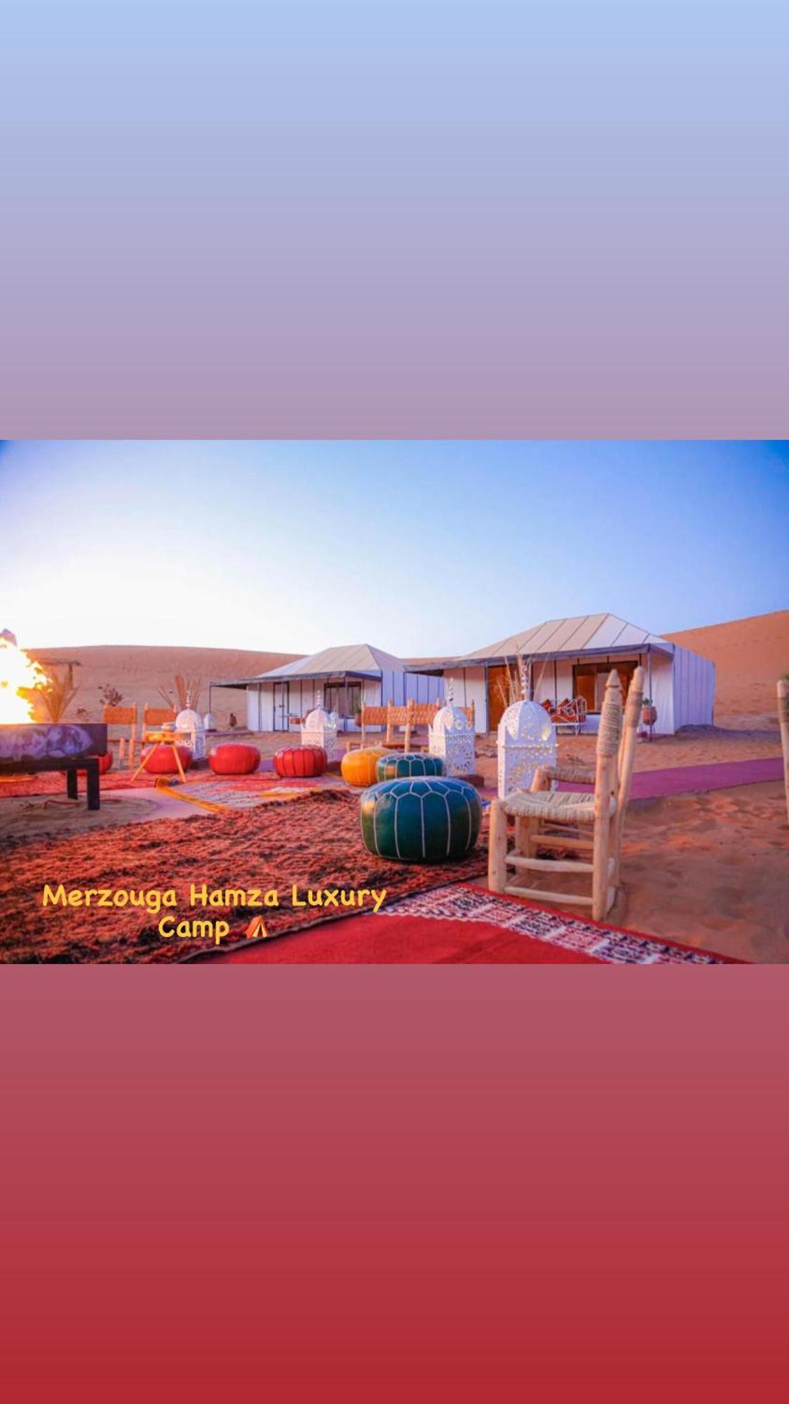 Merzouga Hamza Luxury Camp Eksteriør billede