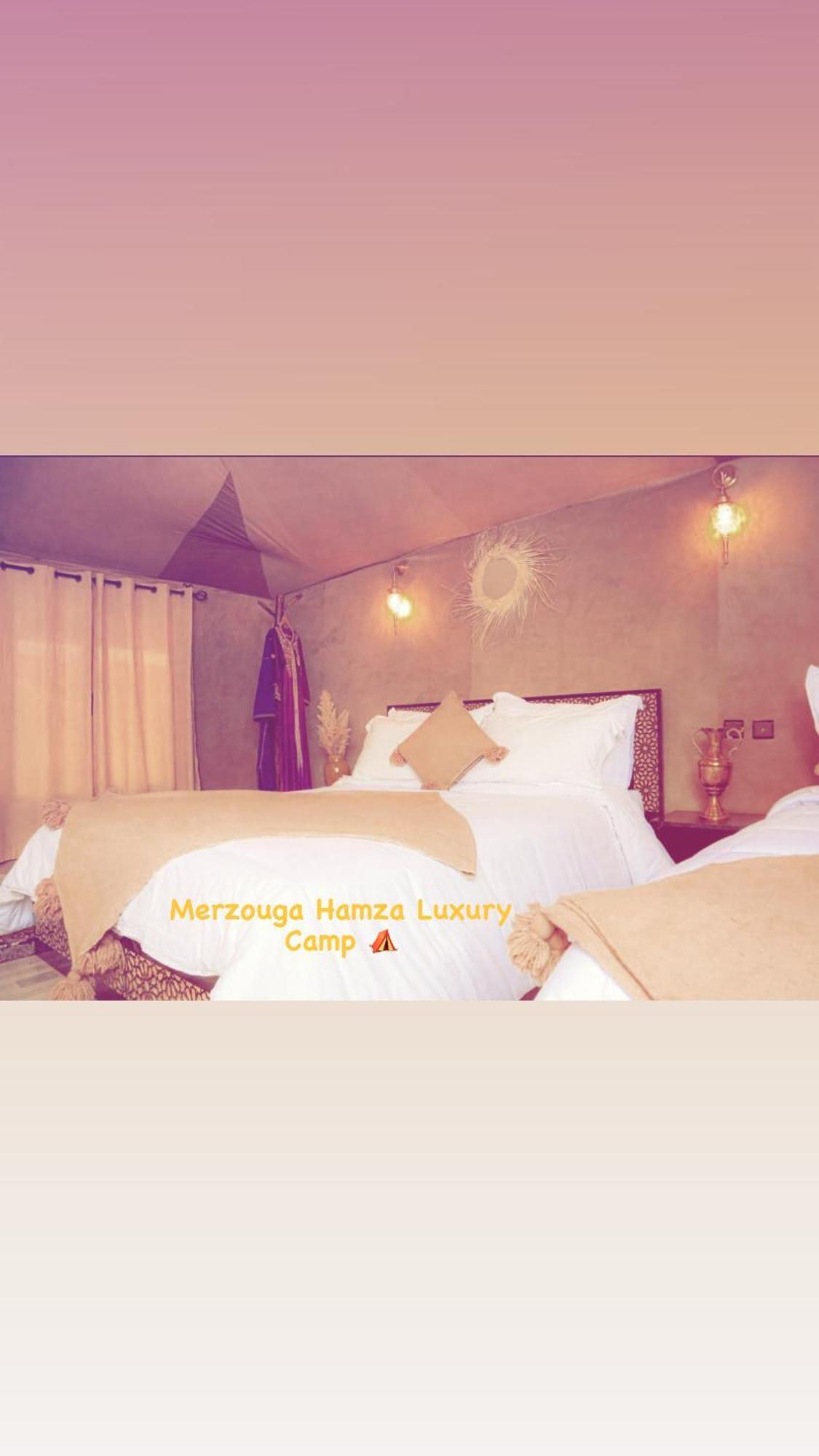 Merzouga Hamza Luxury Camp Eksteriør billede