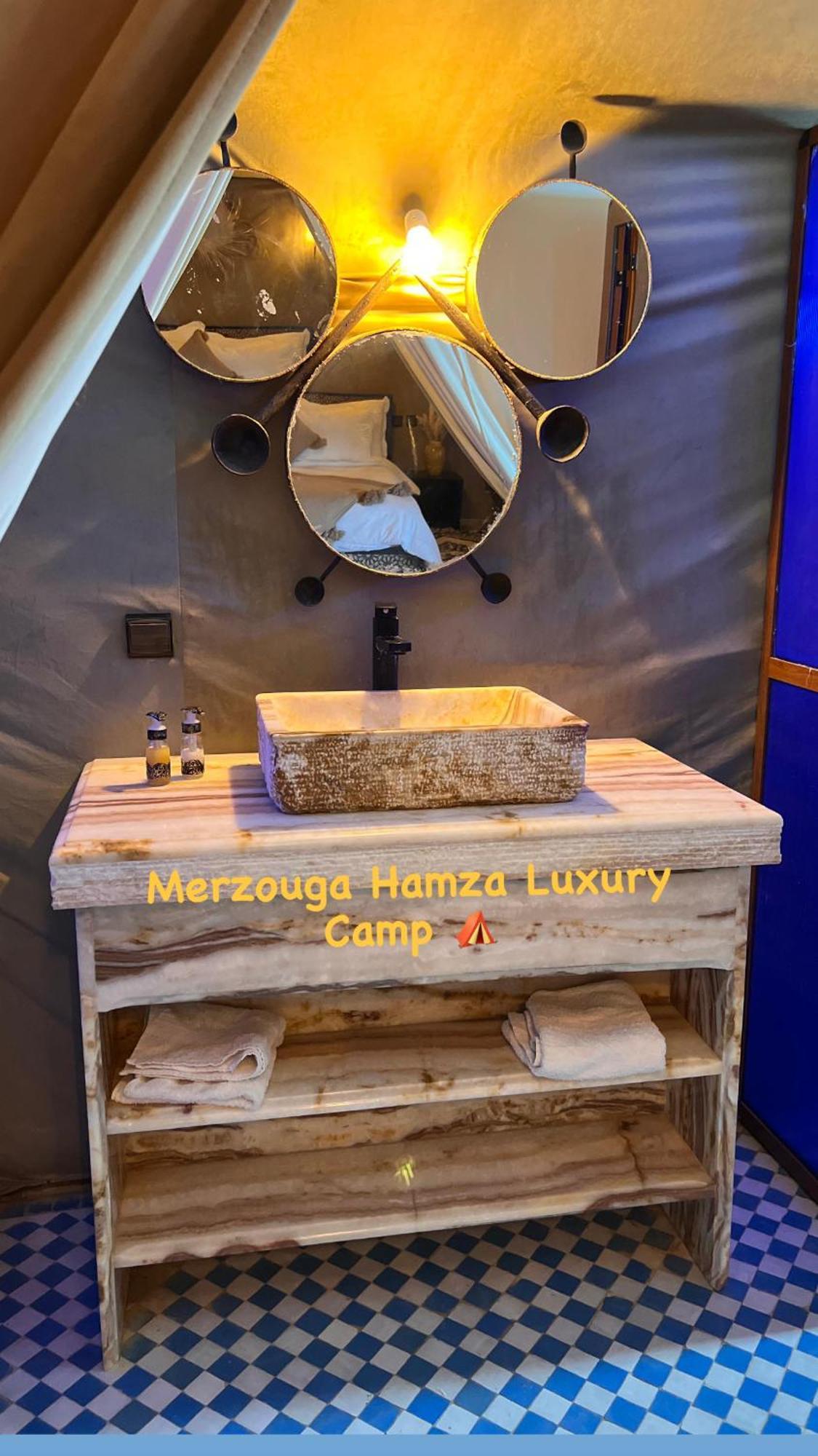Merzouga Hamza Luxury Camp Eksteriør billede