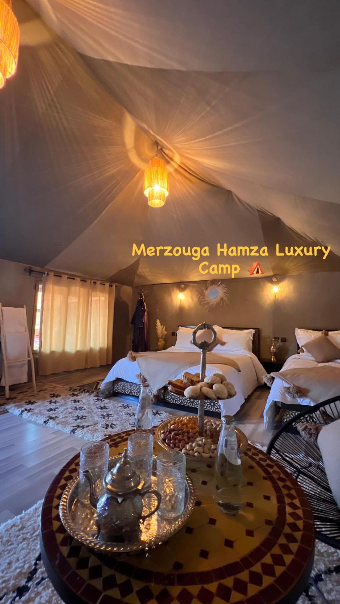 Merzouga Hamza Luxury Camp Eksteriør billede
