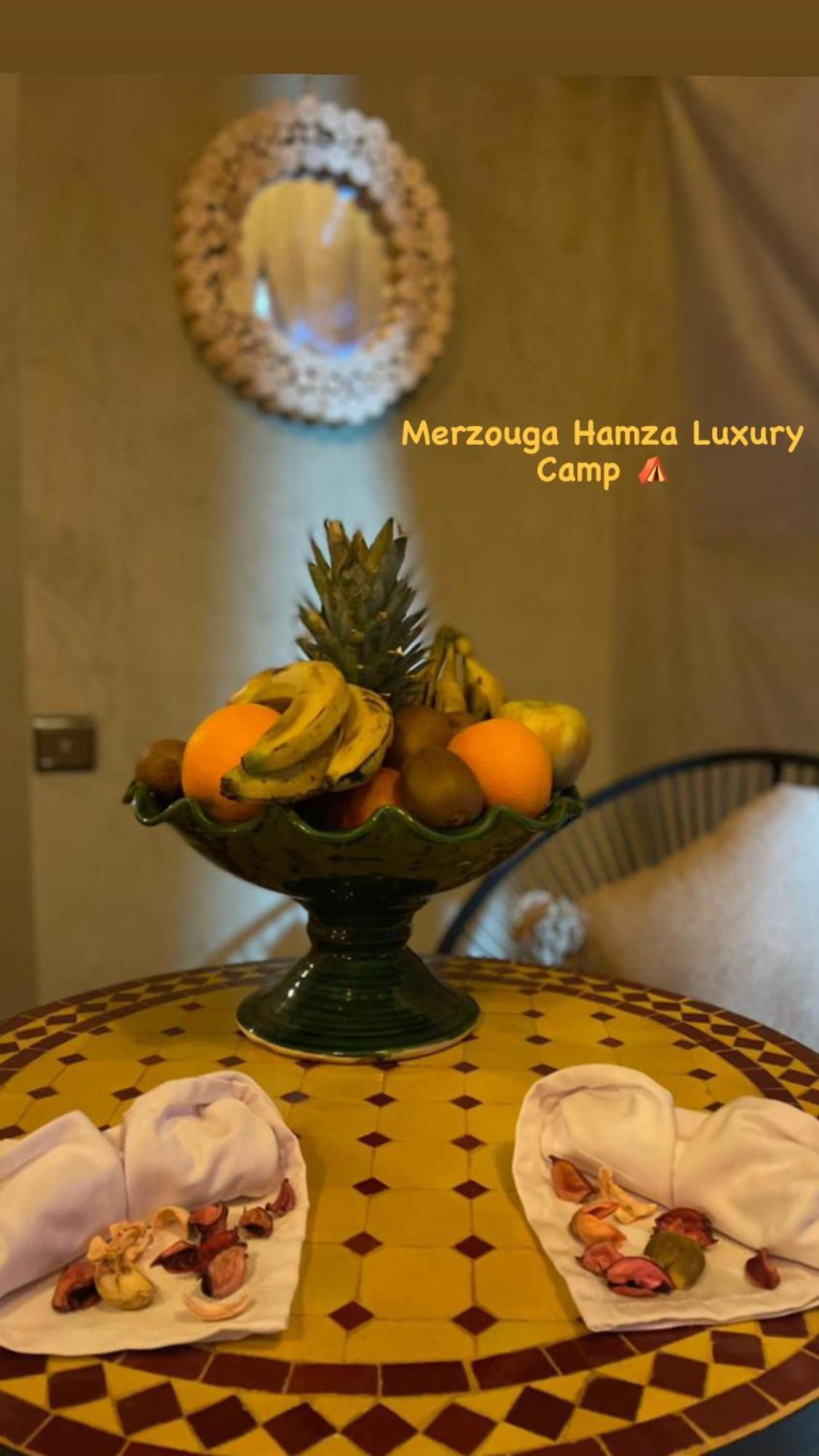 Merzouga Hamza Luxury Camp Eksteriør billede