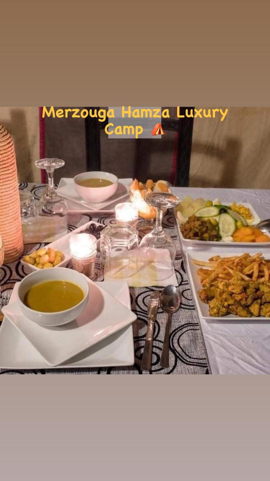Merzouga Hamza Luxury Camp Eksteriør billede