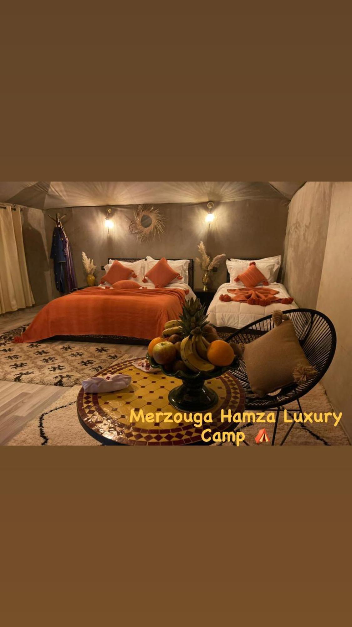 Merzouga Hamza Luxury Camp Eksteriør billede